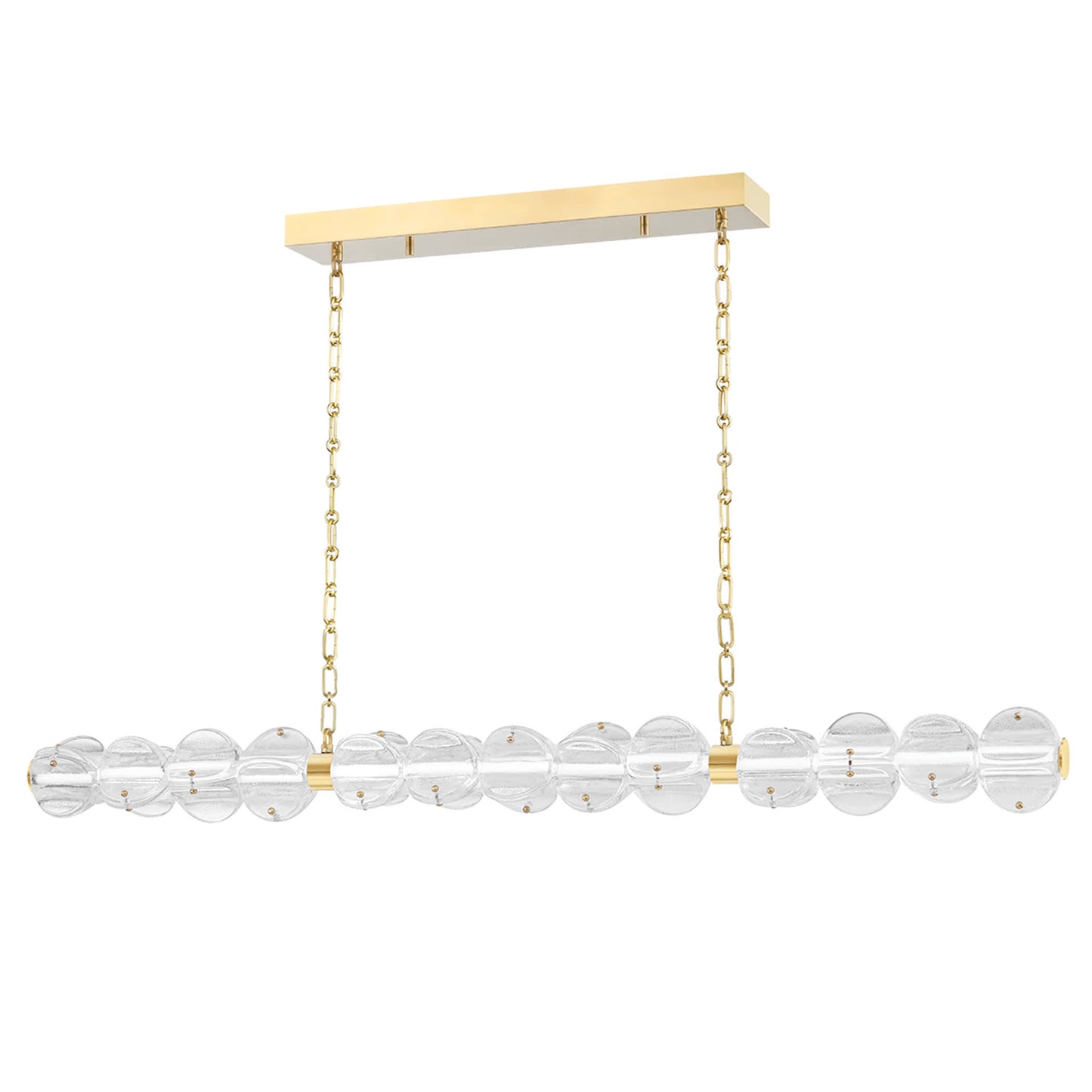 Lindley 50" Wide LED Linear Chandelier