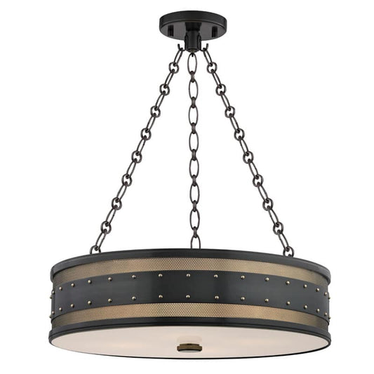 Gaines 4 Light 22" Wide Drum Chandelier
