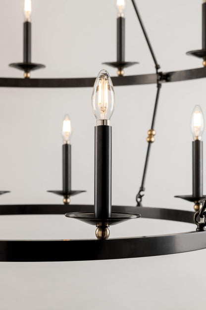 Allendale 20 Light 47" Wide Taper Candle Chandelier