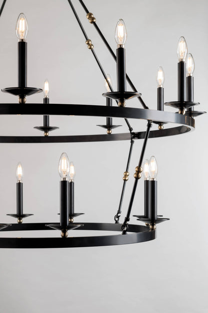 Allendale 20 Light 47" Wide Taper Candle Chandelier