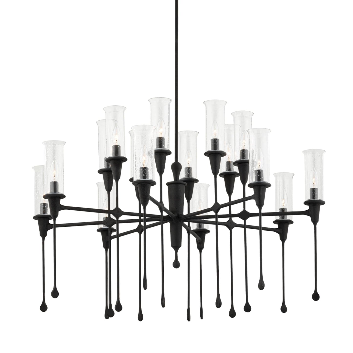 Chisel 16 Light 41" Wide Taper Candle Chandelier