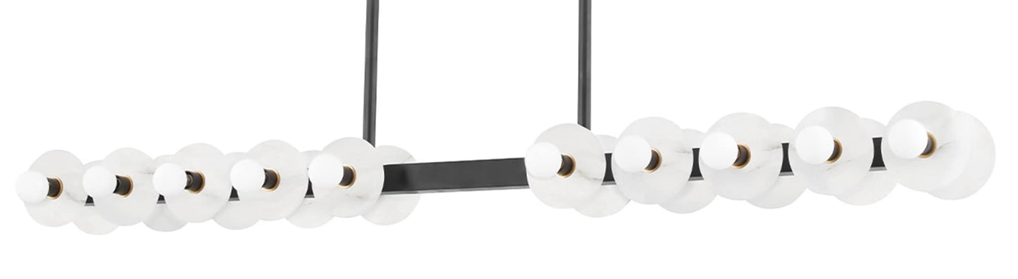 Austen 20 Light 60" Wide LED Linear Chandelier