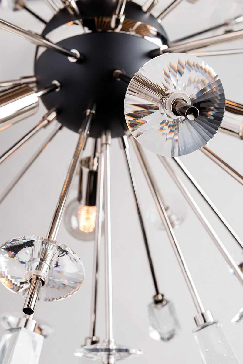 Liberty 6 Light 46" Wide Sputnik Chandelier