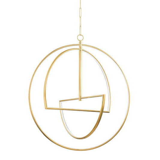 Welland 40" Wide Abstract Chandelier