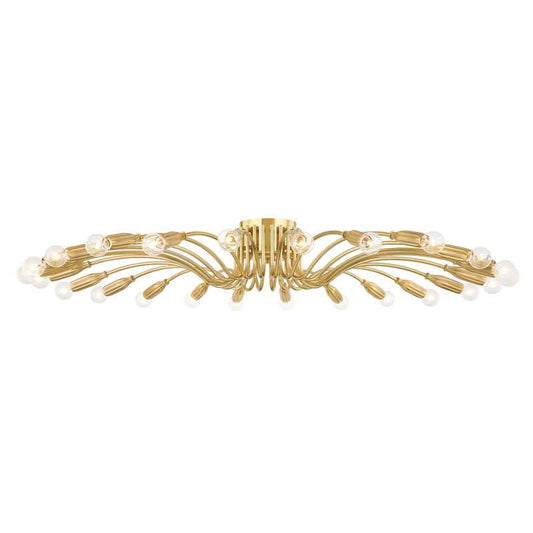 Barney 24 Light 49" Wide Abstract Chandelier