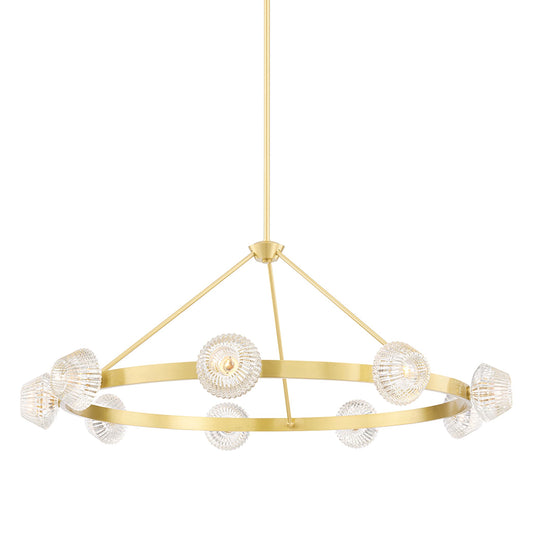 Barclay 9 Light 51" Wide Ring Chandelier