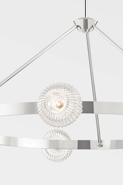 Barclay 9 Light 51" Wide Ring Chandelier