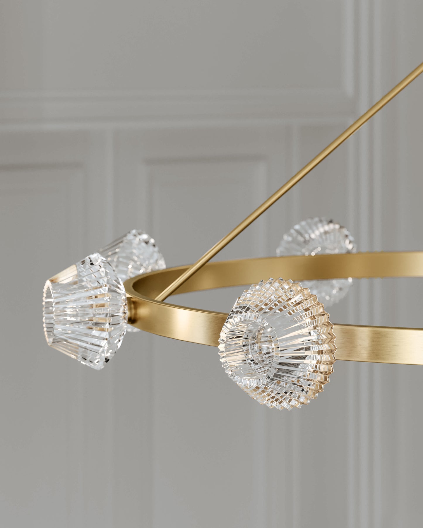 Barclay 9 Light 51" Wide Ring Chandelier