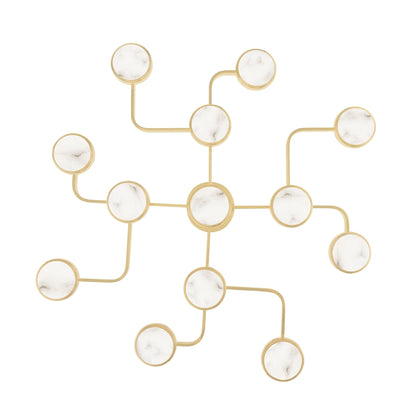 Meander 13 Light 43" Wide LED Semi-Flush Ceiling Fixture