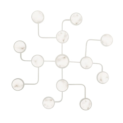 Meander 13 Light 43" Wide LED Semi-Flush Ceiling Fixture
