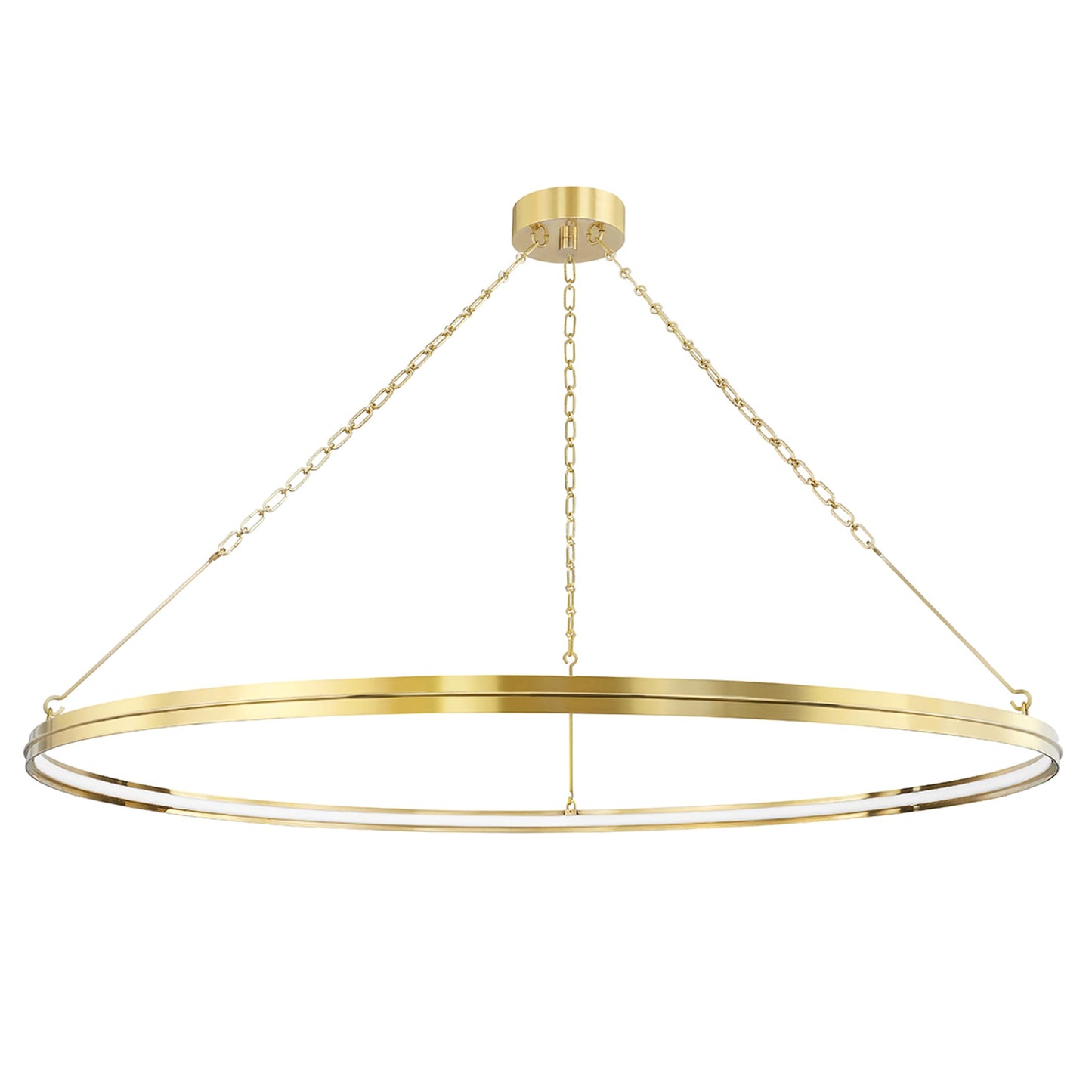 Rosendale 56" Wide LED Ring Chandelier