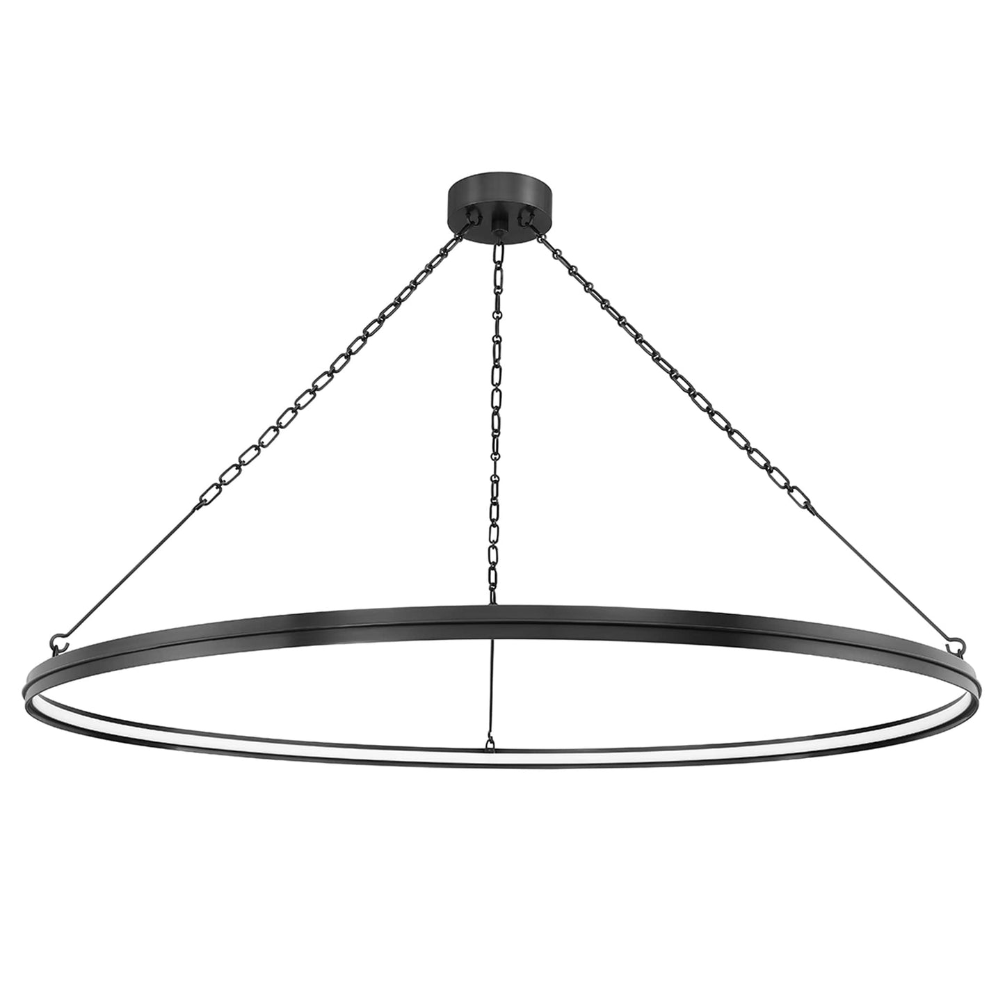 Rosendale 56" Wide LED Ring Chandelier