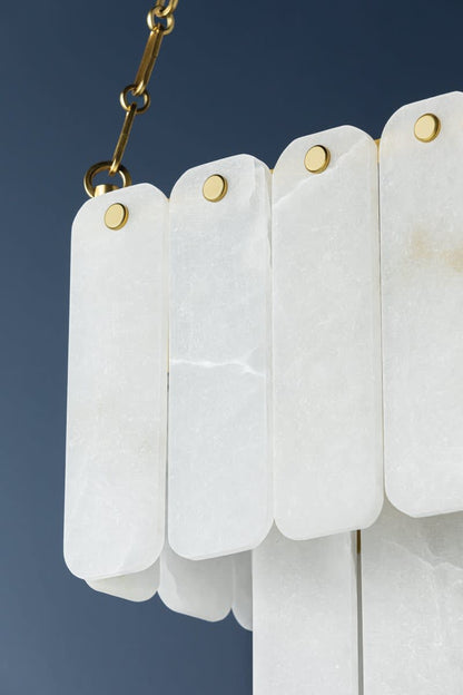 Moissanite 17 Light 20" Wide Waterfall Chandelier