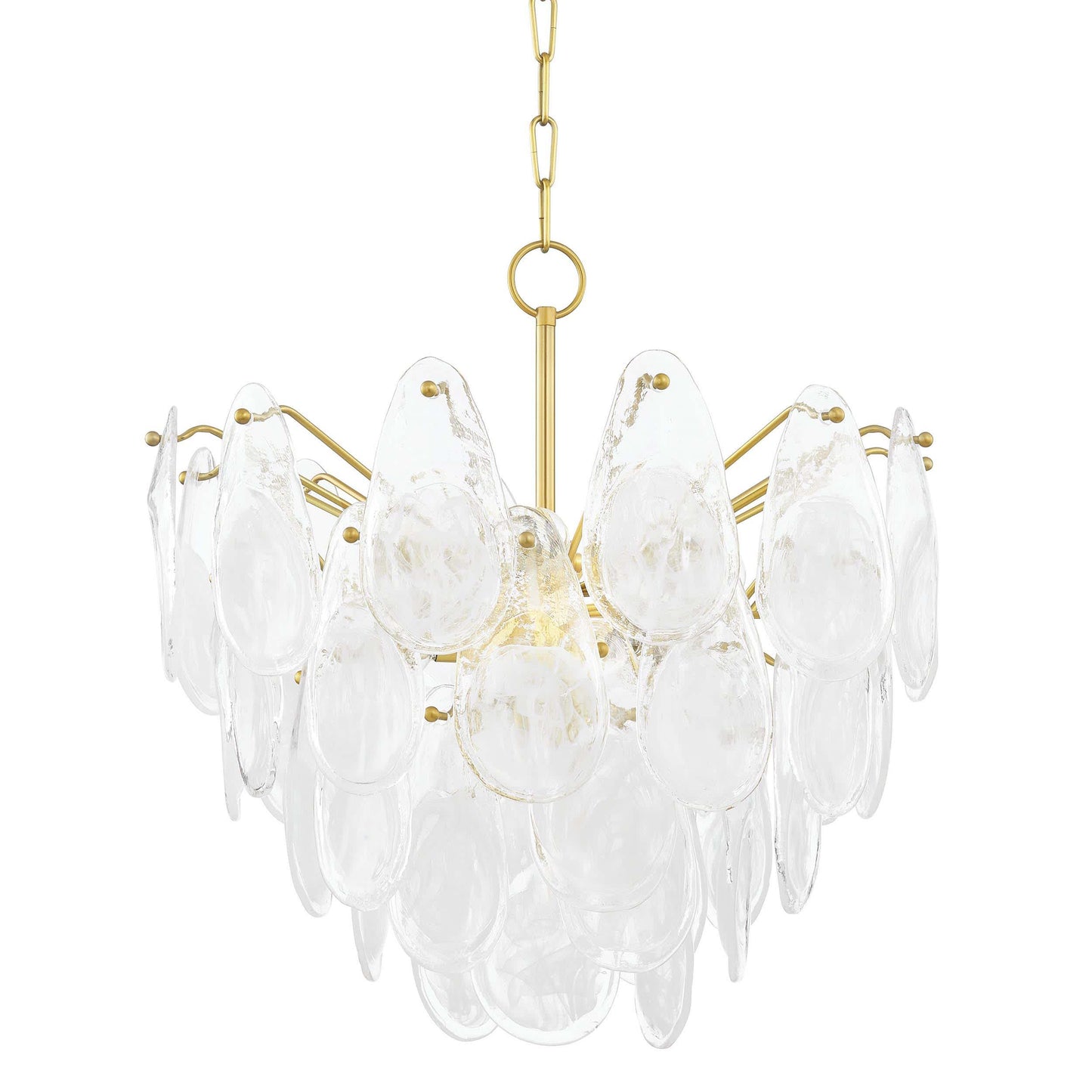 Darcia 7 Light 24" Wide Waterfall Chandelier