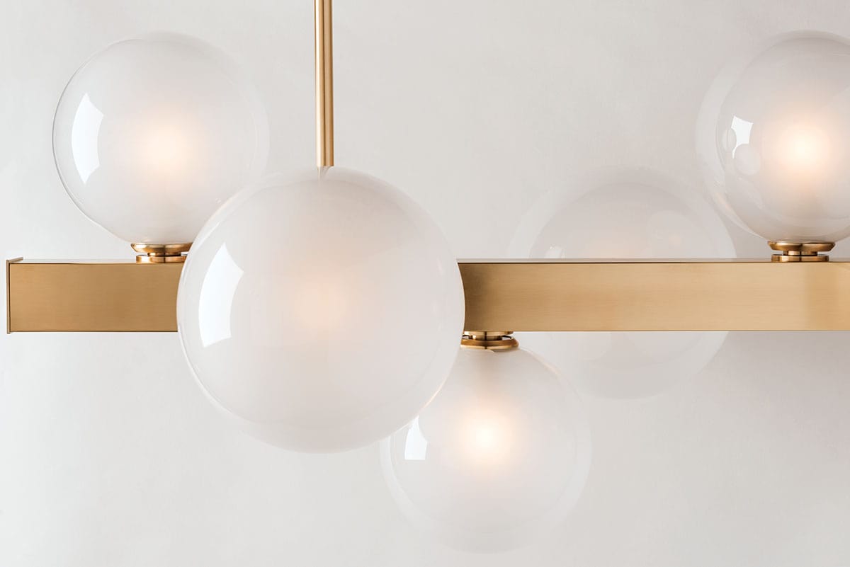 Hinsdale 7 Light 21" Wide Linear Chandelier