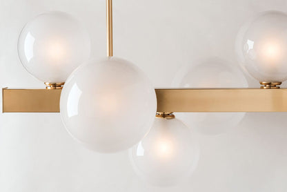 Hinsdale 7 Light 21" Wide Linear Chandelier