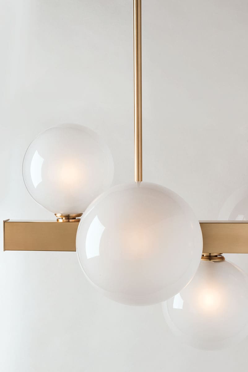 Hinsdale 7 Light 21" Wide Linear Chandelier