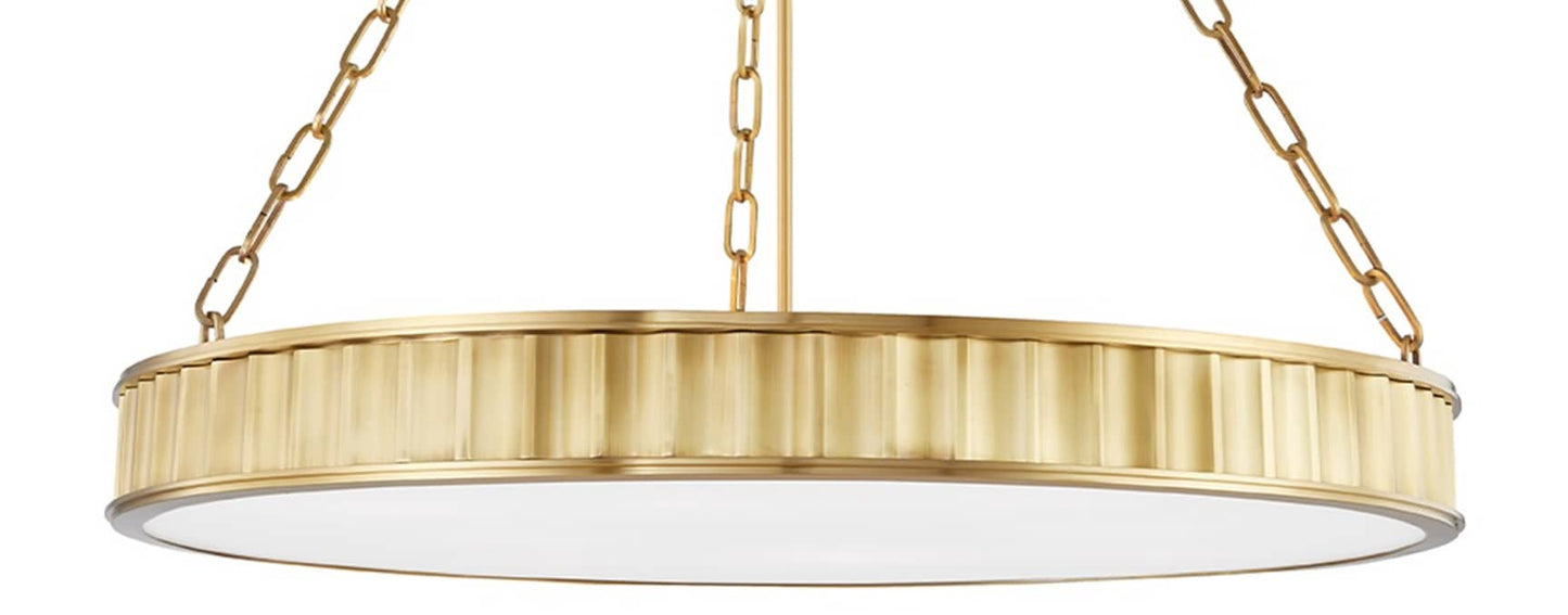 Middlebury 8 Light 30" Wide LED Drum Chandelier