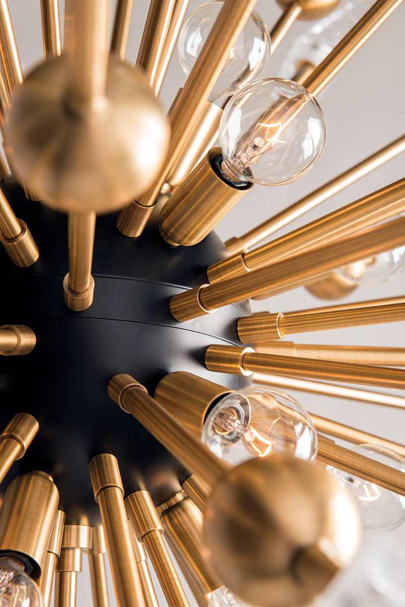 Sparta 18 Light 48" Wide Sputnik Chandelier
