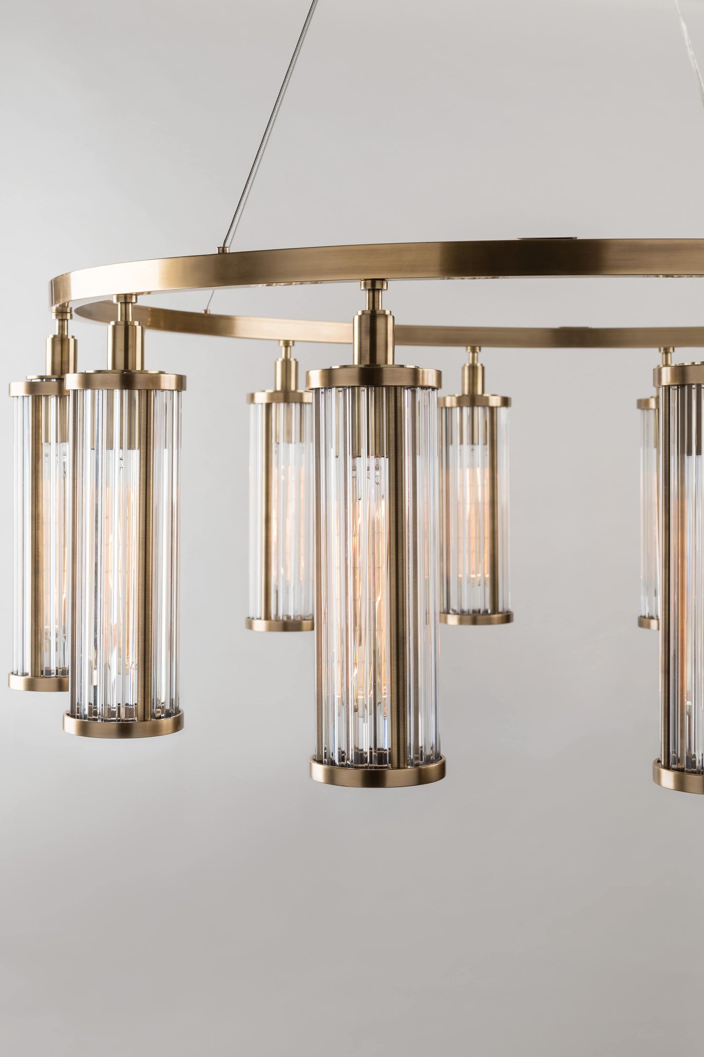 Marley 12 Light 43" Wide Ring Chandelier