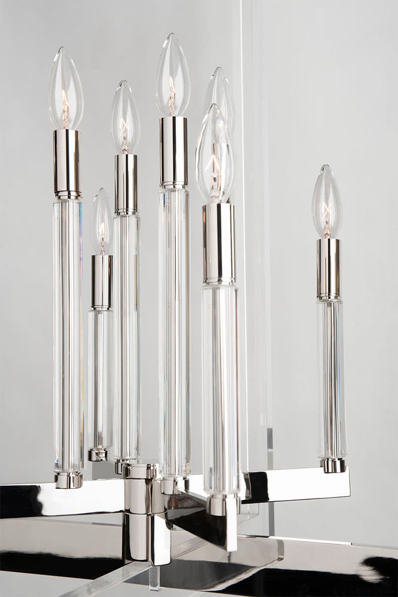 Wellington 8 Light 18" Wide Taper Candle Chandelier