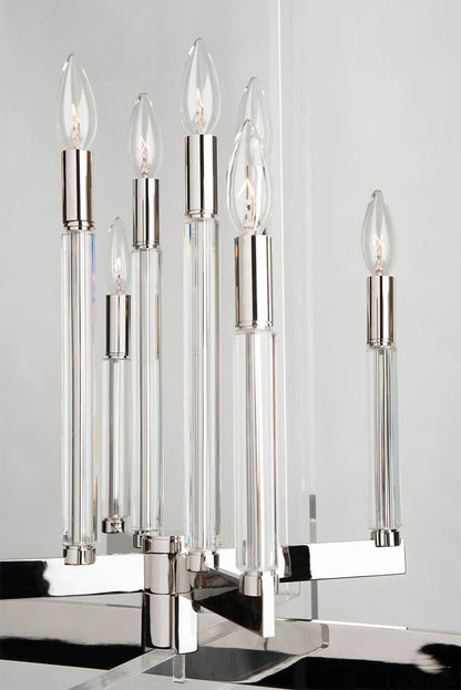 Wellington 8 Light 18" Wide Taper Candle Chandelier