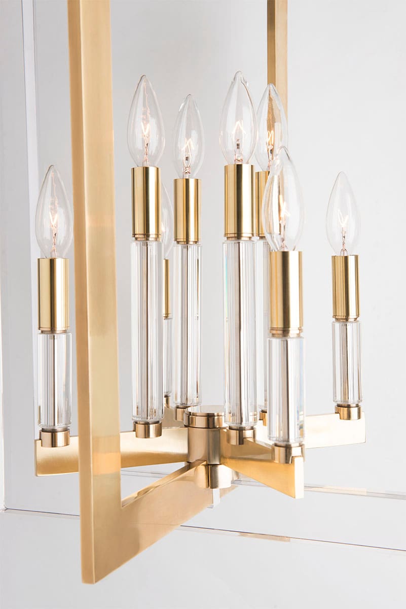 Wellington 8 Light 18" Wide Taper Candle Chandelier