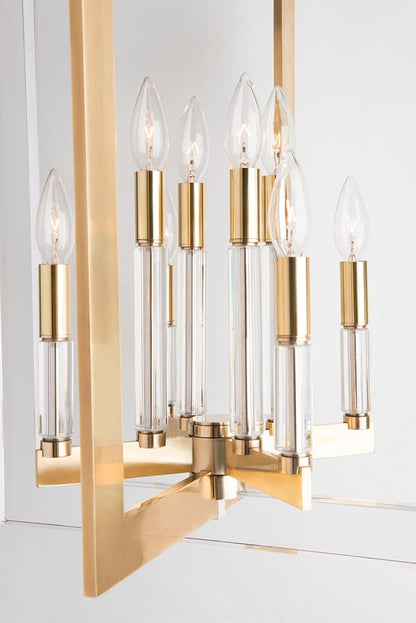 Wellington 8 Light 18" Wide Taper Candle Chandelier