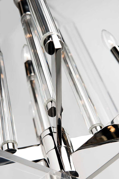 Wellington 8 Light 18" Wide Taper Candle Chandelier