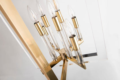 Wellington 8 Light 18" Wide Taper Candle Chandelier
