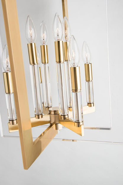 Wellington 8 Light 18" Wide Taper Candle Chandelier
