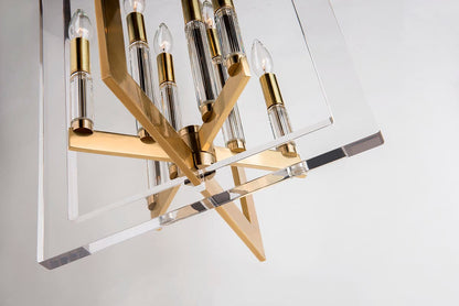 Wellington 8 Light 18" Wide Taper Candle Chandelier