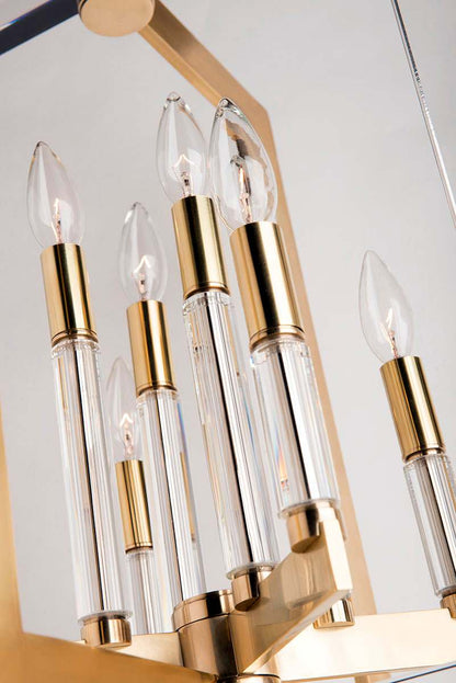 Wellington 8 Light 18" Wide Taper Candle Chandelier