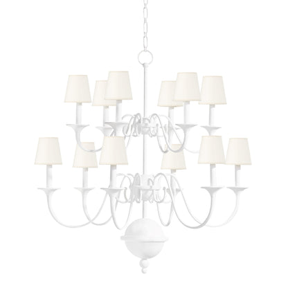 Windsor 12 Light 38" Wide Chandelier