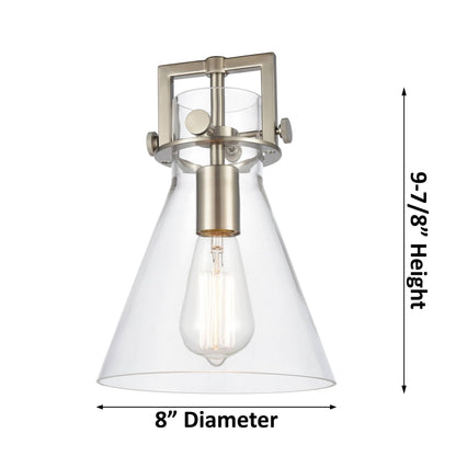 Newton Cone 9 Light 23" Wide Multi Light Pendant