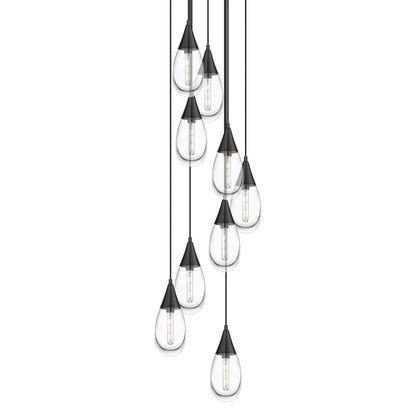 Innovations Lighting Malone 9 Light 21" Wide Multi Light Pendant