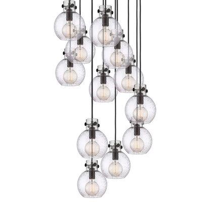 Innovations Lighting Newton Sphere 12 Light 28" Wide Multi Light Pendant