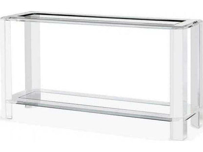 Surrey Grand Acrylic and Glass Console Table