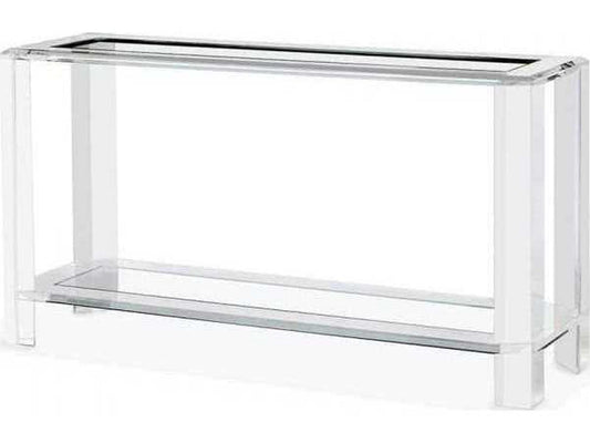 Surrey Grand Acrylic and Glass Console Table