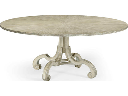 William Yeoward Lacock Square Dining Table in Venetian White Oak