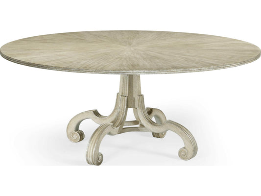 William Yeoward Lacock Square Dining Table in Venetian White Oak