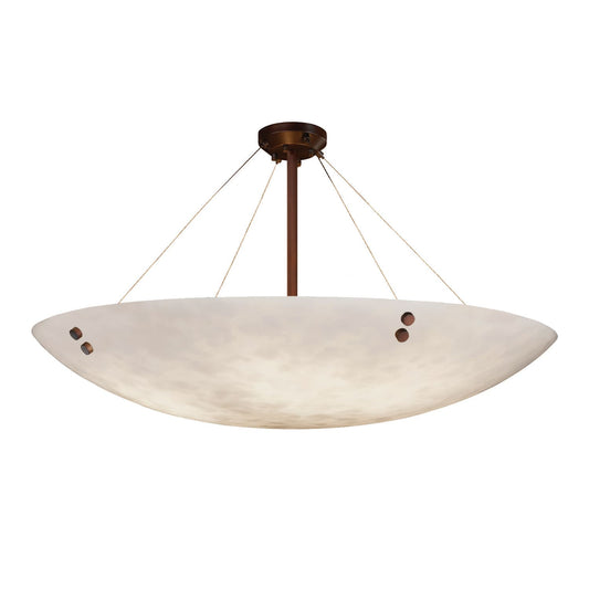 Clouds 12 Light 63" Wide Semi-Flush Bowl Ceiling Fixture