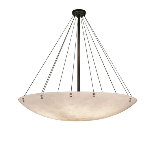 Justice Design Group Clouds 72" Wide LED Pendant