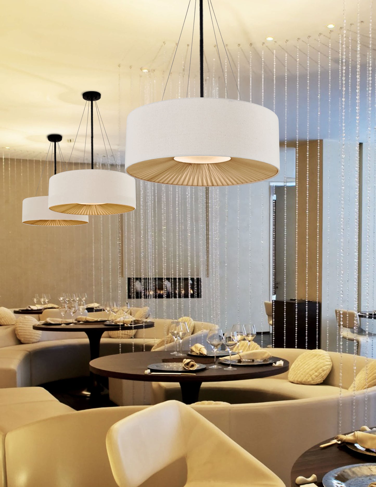 Warren 8 Light 48" Wide Suspension Pendant