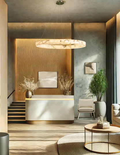 Medley 42" Wide LED Suspension Pendant