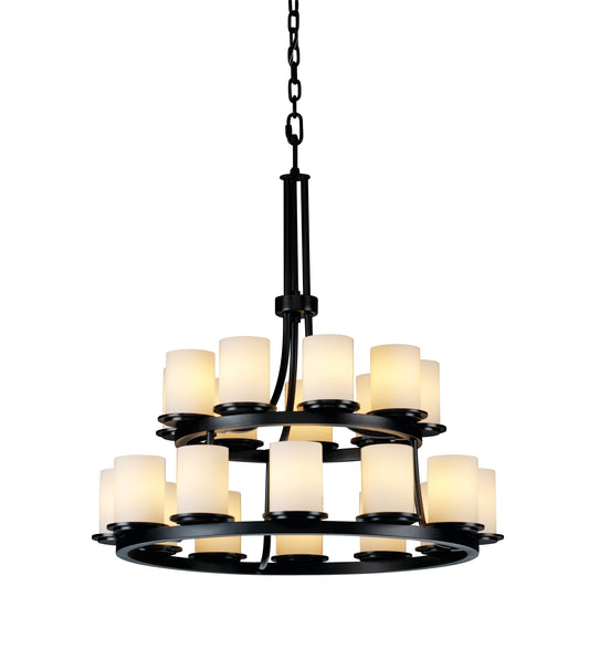 Fusion 21 Light 2 Tier Chandelier