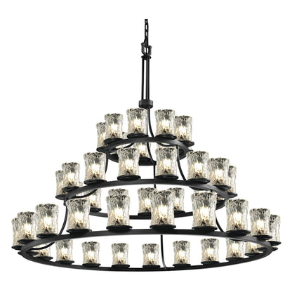 Justice Design Group Veneto Luce 60" Wide Ring Chandelier