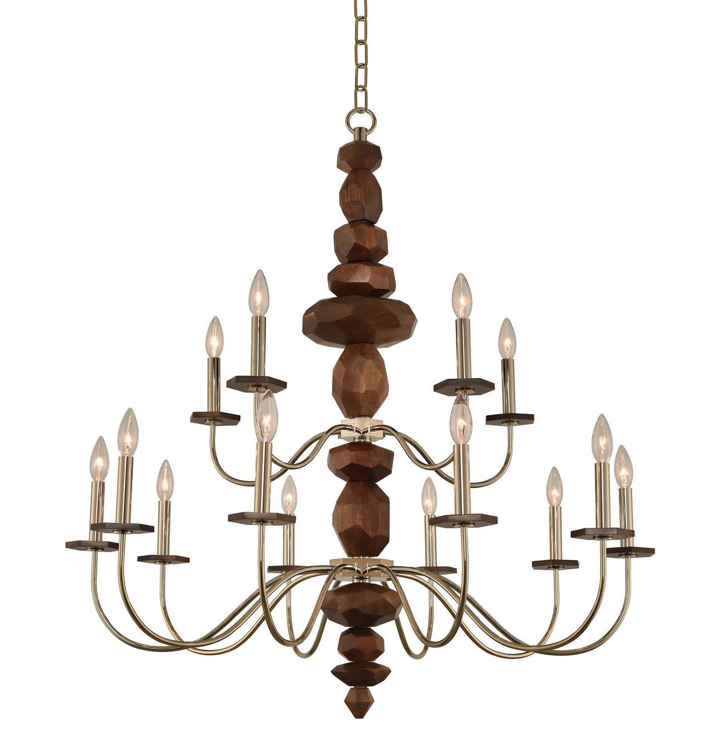 Lassen 15 Light 38" Wide Chandelier