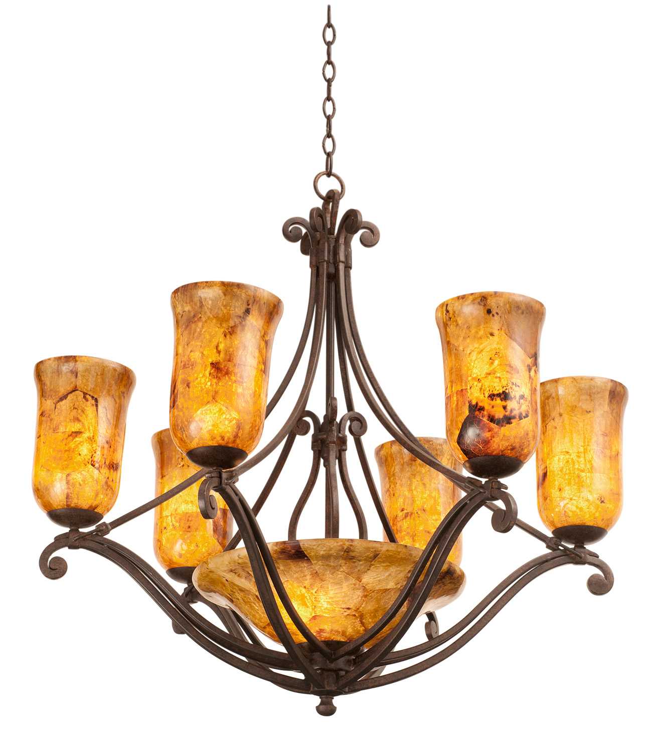Somerset 8 Light 1 Tier Chandelier