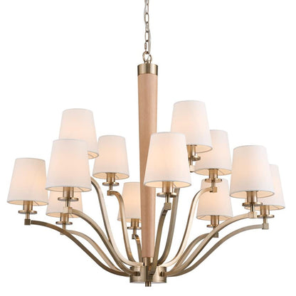 Curva 12 Light 36" Wide Chandelier
